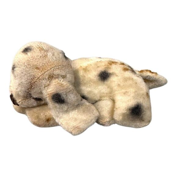 Vintage Stuffed Plush Puppy Dog Miniature Dalmation Antique Tiny Toy READ - Picture 4 of 8